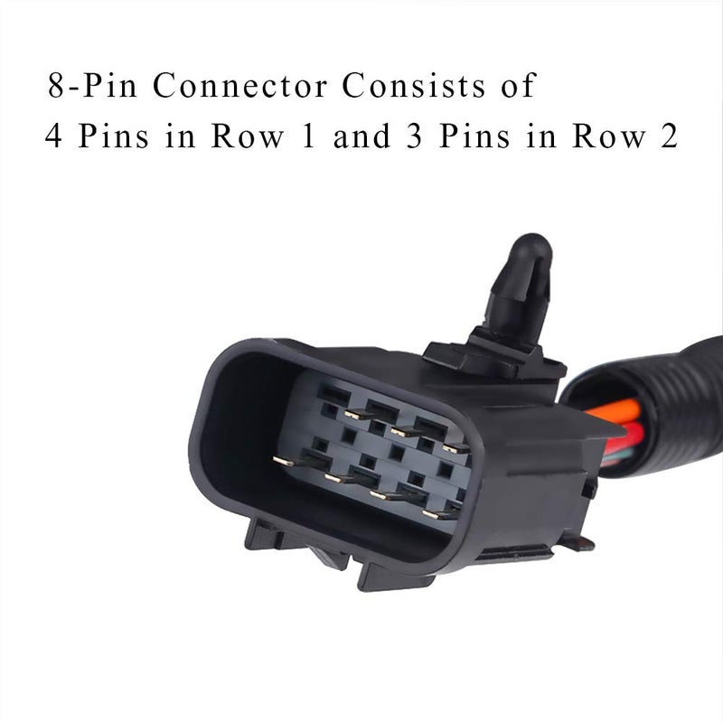 VANJING Compatible with 4WD Transfer Case Shift Encoder Motor Actuator Chevy Silverado Tahoe Avalanche Suburban Dodge Ram 1500 2500 GMC Sierra Yukon 2003-2010 Replaces 600-910 19125571 5170543AA - Image 3
